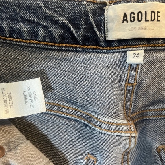 AGOLDE Vintage High Rise Bootcut in Prophecy Size 24-25 - Picture 6 of 8